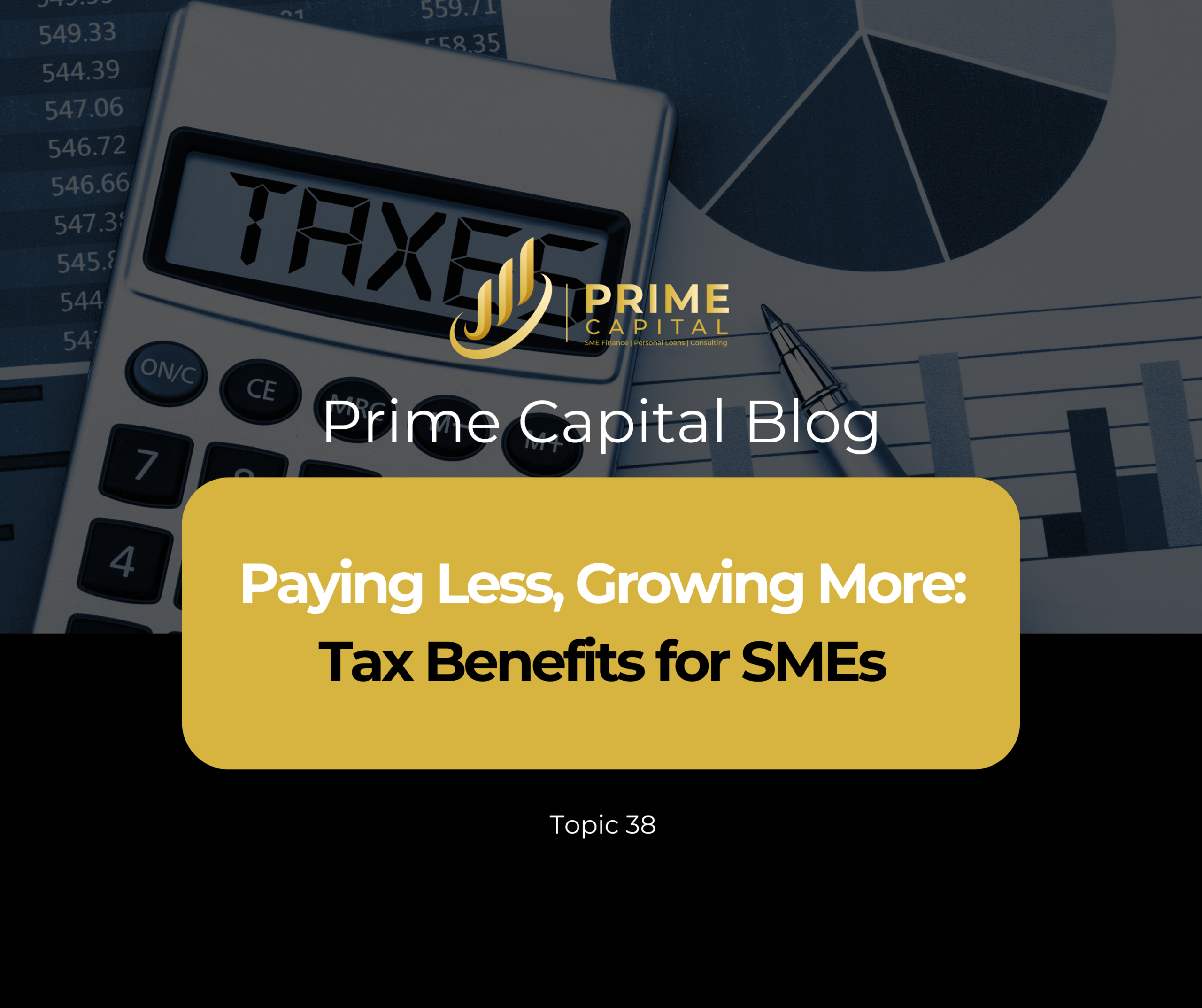 Paying Less, Growing More: Tax Benefits for SMEs